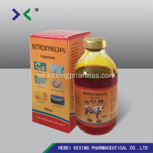 Nitroxinil Injection 34% (veterinärmedicin)